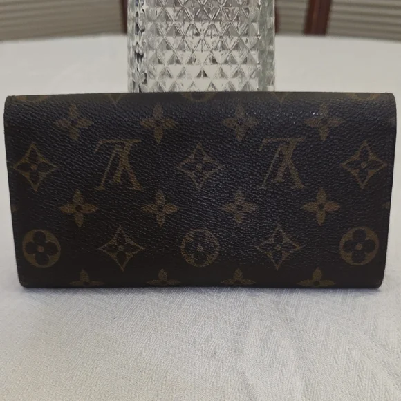Louis Vuitton Brown Monogram Long Wallet - Picture 3 of 16